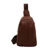 Bolso de Pecho para Mujer 2026 Invierno Nuevo Moda Elegante Correa Tejida Bolso Cruzado para Mujer Exterior Casual Viaje Diario Bolso de Hombro