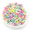 Cuentas Sueltas de Mariposa Acrílica Mixtas de 50 g, Cuentas Redondas, Forma de Corazón, Creativas para Pulsera DIY, Collar, Cuentas de Color Macarrón