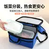 Bolsa Térmica Portátil para Almoço Transfronteiriça Bolsa para Conservação de Alimentos Bolsa para Conservação de Leite Materno Bolsa de Armazenamento de Leite Bolsa de Gelo Refrigerada Caixa para Levar Venda por Atacado