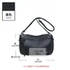 Bolsa de Ombro Única de Couro Casual Camada Base Feminina 2026 Nova Bolsa Transversal de Couro Genuíno Fashion Versátil Simples Mochila para Mãe