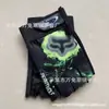Guantes de Ciclismo con Cabeza de Zorro Transfronterizos de Medio Dedo Transpirables Primavera y Verano Deportes al Aire Libre Pesca Montañismo Carreras Bicicleta de Montaña