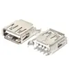Interfaz USB Base Hembra 2.0 3.0 Enchufe Conector Macho con Carcasa Tipo A Tipo B Asiento de Boca Cuadrada Doble Capa Doble Fila