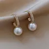 Pendientes de perla estilo francés Celebridad de Internet temperamento de alta calidad 2022 nuevos pendientes de moda pendientes de diseño de nicho para mujer