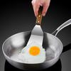 Pá de aço inoxidável para cozinhar teppanyaki, pá para bife, panqueca, panqueca, pá especial, bolo de mão, pá para tiramisu, pá plana
