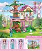 Nuevo producto: Elsa Princesa Castillo de Hielo Rompecabezas de Ensamblaje Juguete Bloques de Construcción, un Conjunto Mágico de Rompecabezas