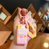 Lindo Dibujo Animado Artificial Llavero para Teléfono Móvil Animales Creativos Serie Panda Conejo Accesorios de Joyería para Bolsos