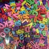 Prata 26 Letras do Alfabeto Inglês Nome Contas Soltas Pingente Pinyin Colar de Contas Pulseira Trançada Acessórios de Joias DIY