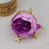 Fornecimento spot de cabeça de flor de peônia redonda de 9cm para casamento transfronteiriço, floral DIY, caixa de presente, flor artificial, material de flor de peônia