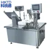 Máquina Llenadora Automática de Líquidos para Frascos, Líquidos Orales, Polvos, Granulados y Aceites Esenciales, con Llenado Cuantitativo y Máquina de Empaque Integrados