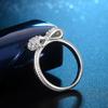 Proveedor exclusivo transfronterizo abastecimiento de joyería abastecimiento de joyería anillo de mariposa europeo y americano circón microincrustado joyería de moda