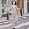 Moda Nueva y Elegante para Madre Primavera y Otoño 2026, Conjunto Casual Deportivo de Dos Piezas Estiloso y Único para Mujeres de Mediana Edad y Mayores