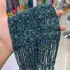 Lápis Lazúli Fênix Natural Facetado Bolinhas Pequenas 2~4mm Bolinhas Facetadas Multicoloridas Pulseira Colar Joias DIY Atacado