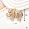 Novo elefante de diamante diy jóias acessórios telefone celular concha buraco sapatos strass liga carro saída ar decoração para mulheres