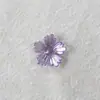 Pétalos de Flor Acrílicos con Agujero Central, Flor de Cinco Pétalos, Brillantes Color Ab Chapado, Horquilla, Pendiente, Colgante y Joyería Hechos a Mano Vintage para DIY
