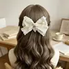 Grampo de cabelo de laço de renda super fada grampo de cabelo feminino na parte de trás da cabeça grampo de cabelo coreano elegante mori e-commerce franja clipe