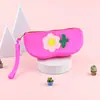 Bolsa de silicona para gafas transfronteriza al por mayor, bolsa de almacenamiento portátil, estuche para gafas, funda protectora para gafas de sol de mujer, monedero