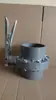Válvula Borboleta Integral de UPVC Válvula Borboleta de Soquete de PVC Válvula Borboleta Plástica para Irrigação Tipo Soquete Válvula com O-ring para Turbina