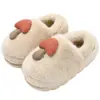 Pantuflas de Invierno 2026 para Mujer, para Casa, de Suela Gruesa, Cálidas, de Felpa y Algodón, con Sensación Suave de Amortiguación
