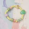 Pulsera de Cerámica para Mujer, Dulce y Versátil, Artística y Sencilla, Pulsera Serie Océano Fresco, Pulsera de Nicho de Lujo Ligero para Mujer