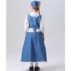 Ropa de cosplay de sirvienta francesa para niños de Halloween, tallas S-XL, vestido de sirvienta pastoral medieval, ropa para padres e hijos