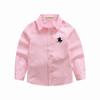 Camisa Blanca para Niños, Camiseta Base de Algodón Oxford de Manga Larga para Niños, Camisa Blanca de Primavera y Otoño, Uniforme Escolar Versátil para Estudiantes de Primaria, Niños