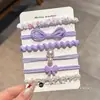 Elástico de cabelo antiderrapante para mulheres, novo modelo 2026, elástico de cabelo durável, faixa de cabeça de alta elasticidade, anel de cabelo para rabo de cavalo