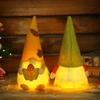 Decoraciones para Festival de la Cosecha Transfronterizo Suministros para Fiestas Decoraciones para Ventanas Muñeco Rudolph sin Rostro que Brilla Regalos para Niños