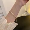 Pulsera Moderna con Imitación de Perla en Forma de Pata de Gatito para Mujer, Diseño Único, Suave y Regalo Perfecto para Mejores Amigas