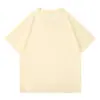 Camiseta de peso pesado de 200 g, camiseta de manga corta de algodón puro, camiseta básica unisex de corte holgado multicolor, venta al por mayor de fábrica