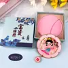 Fabricante Espejo de Mano Pequeño Fresco Espejo de Maquillaje Celebridad de Internet Panda Souvenir Cultural y Creativo de Xi'an Artesanías de Viaje Venta al por Mayor
