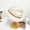 Chapéu de Pescador Japonês Retro Versátil para Outono e Inverno Feminino, com Circunferência de Cabeça Grande, Veludo Cotelê, Quente, Protege as Orelhas