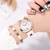 Reloj GUOU antiguo europeo para mujer, correa, coreano, simple, casual, tendencia, impermeable, calendario, moda, cinta, reloj para estudiante, temperamento
