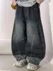 Pantalones vaqueros para niño, colección primavera/otoño 2026, estilo nuevo, para niños de talla mediana y grande, pantalones holgados y casuales para otoño, ropa de otoño de moda para niños