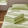 Sábana de una sola pieza nueva, no de algodón puro, 100% algodón, adecuada para dormir desnudo, popular en residencias estudiantiles, funda de edredón individual, adecuada para todas las estaciones