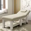 Cama de Beleza, Cama de Terapia de Massagem para Salão de Beleza, Cama Dobrável para Tatuagem e Terapia de Fogo para Casa com Orifício, Cama de Moxabustão, Cama para Extensão de Cílios