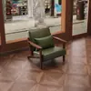 Juego de mesa y sillas de café, casa de té, bar, tienda de té con leche, casa de huéspedes, hotel, área de ocio, sillón individual de estilo vintage