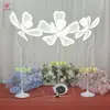 Accesorios de Boda Estilo Chino Arte de Hierro Flor de Peonía Brillante Luces de Camino Pasarela Escenario Fondo Decoración Arreglo