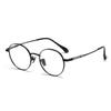 Montura de gafas titanio puro F61013 montura redonda pequeña 48 tendencia masculina Joker estudiantes de literatura y arte japoneses estilo extranjero suministro directo de fábrica
