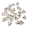 Atacado de Pedrarias para Nail Art de Alta Qualidade com Base Pontiaguda Branca Alternativa K9 em Formato de Coração, Oval, Retangular e Irregular Acessórios de Unha DIY