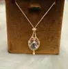 Colar de Rede com Diamantes Cintilantes e Pérolas Design de Nicho Corrente de Suéter de Luxo Destacável para Mulheres