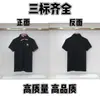 Minha Marca Trendy T-Shirt de Manga Curta Gola Redonda Bordado Gráfico Frontal Unissex Masculina Meia-Manga Verão [Corte Solto]