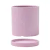 Maceta cerámica con plato ins creativa simple suculenta orquídea grande punto joven maceta recta contenedor oferta especial