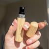 Perfume fundo sub-frasco de alta qualidade de bambu shell carga direta perfume sub-frasco spray frasco 5ml8ml pequeno frasco vazio imprimível