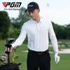 PGM ropa de golf para hombre camiseta de manga larga otoño e invierno cuello sin costuras casual para hombre todo partido polo