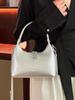 Nova Bolsa de Axila Modelo 2026 para Mulheres, Bolsa de Mão de Nicho, Bolsa de Ombro Casual Simples e Estilosa, Bolsa Meia-lua