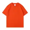 Camiseta Básica Lisa de Algodón Puro Diseño de Logo Estilo Básico Americano 180g Ropa de Trabajo Ropa para Grupo Camiseta Dopamina