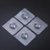 Gancho Adhesivo Transparente Sin Costuras para Puerta Trasera, Gancho Adhesivo Sin Perforaciones para Pared de Cocina, Fuerte Pasta Mágica Sin Clavos