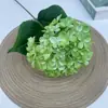 Novas Flores Artificiais de Hortênsia Impressas em 3D com 132 Peças para Decoração de Salão de Casamento, Flores Artificiais para Comércio Exterior, Atacado do Fabricante