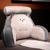 Wg6Q Almofada de Cabeceira de Látex Bolsa Macia Travesseiro Grande Almofada de Sofá Costas Cama Mulher Grávida Tatami Janela de Canto