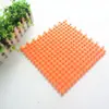 Alfombrilla Creativa de Piso de PVC Patchwork Libre DIY Baño Antideslizante Cocina Barrera de Agua Inodoro Ducha Felpudo Cortable